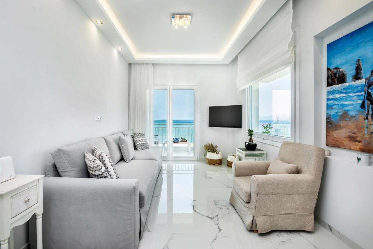 Beach Front Casa Elena Hanioti Luaran gambar