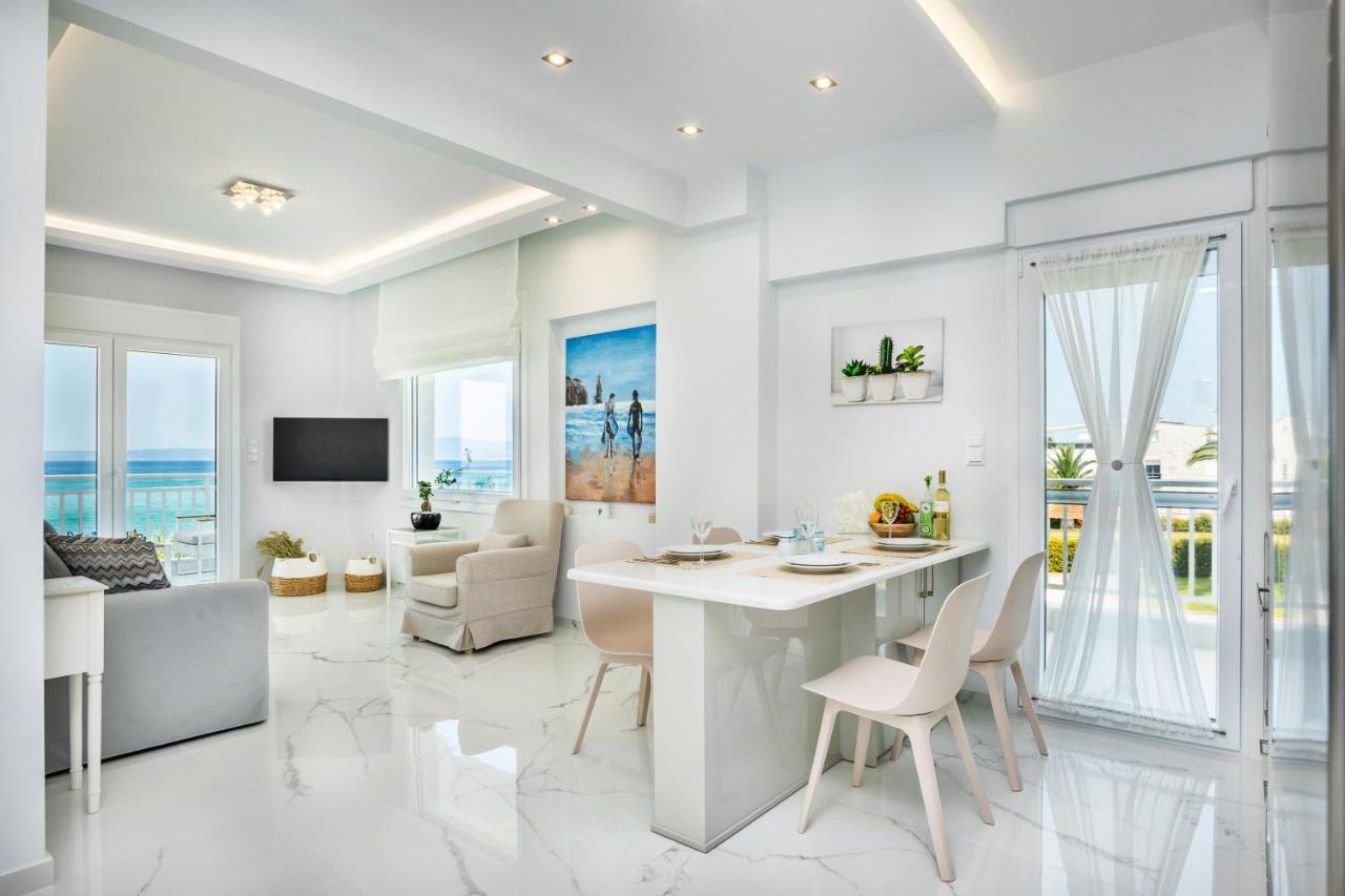 Beach Front Casa Elena Hanioti Luaran gambar