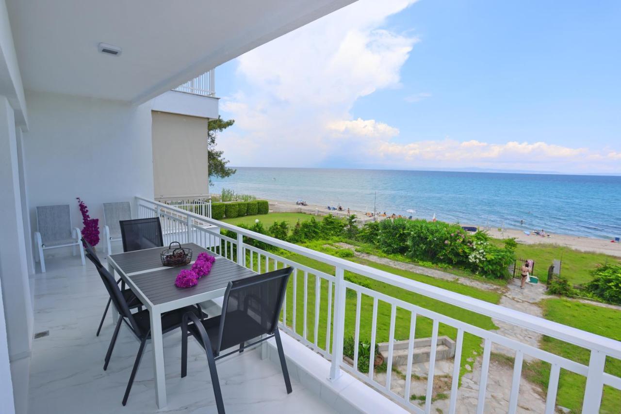 Beach Front Casa Elena Hanioti Luaran gambar